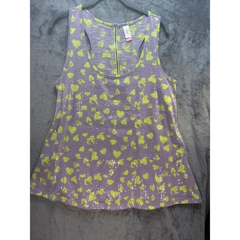 Tank top/XL/lilac & Yellow